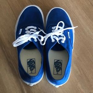 Vans authentic canvas shoes Size 8.5